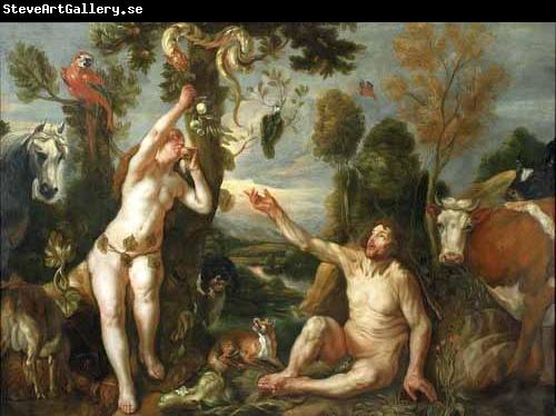 Jacob Jordaens Adam and Eve